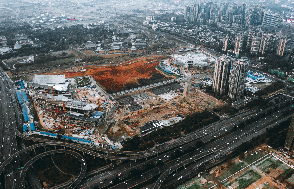 天府藝術公園o文博坊片區場館建設項目網架全部吊裝完成１_meitu_5.jpg